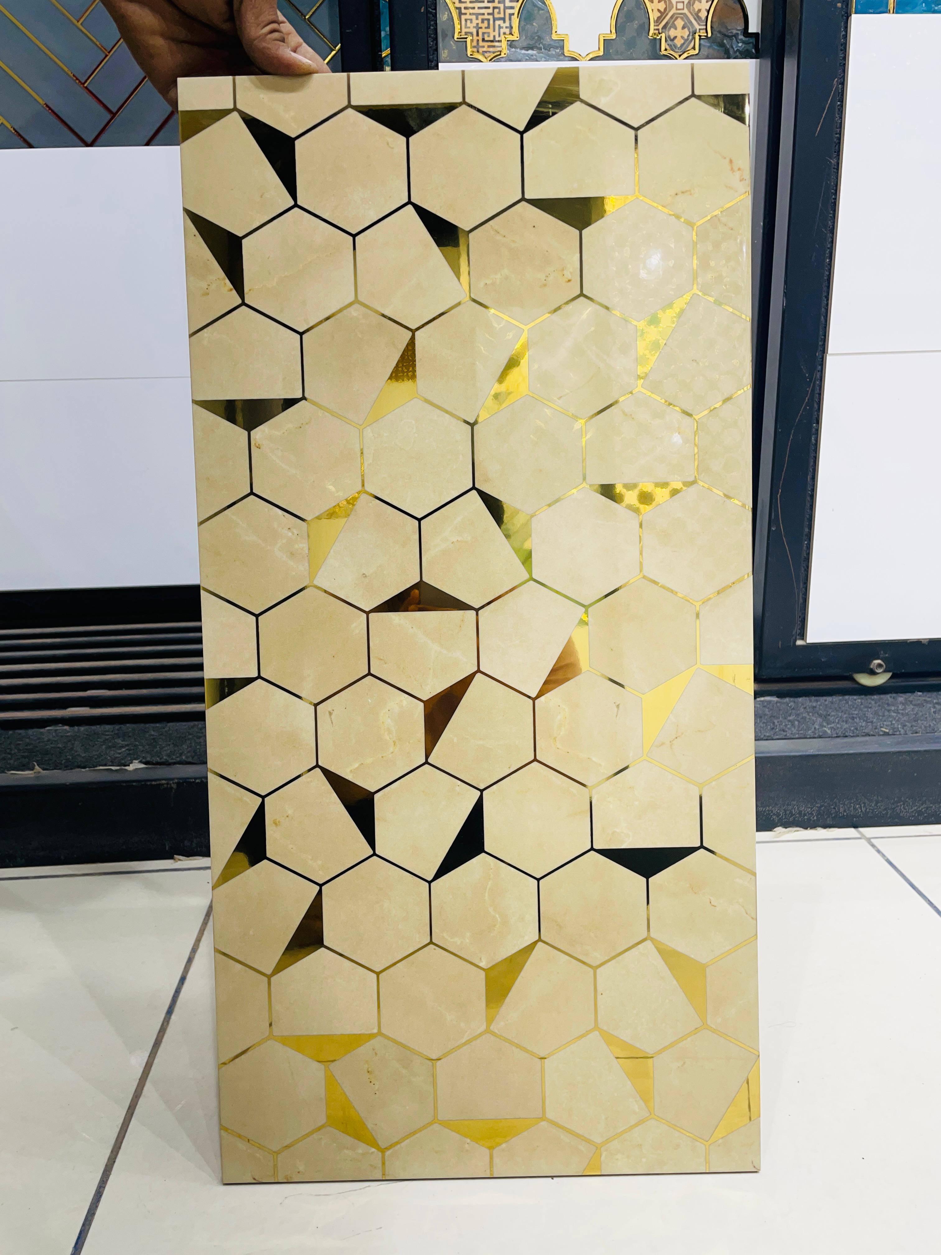 Golden and Silver Tiles